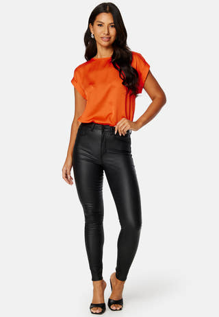 Viellette S/S Satin Top