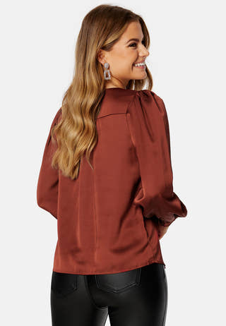Ellette V-Neck L/S Shirt/SU
