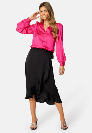 Ellette Wrap HW Skirt