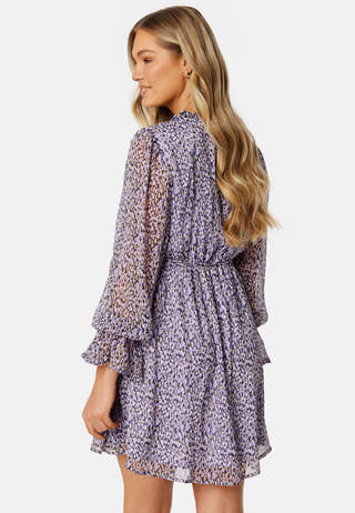 Falia Dotta V-Neck L/S Dress