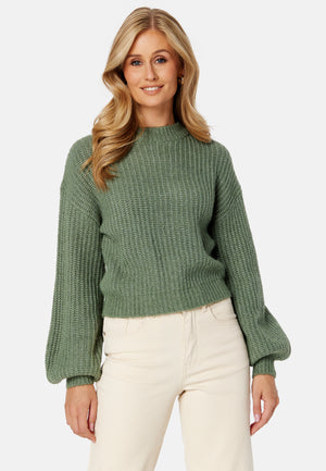 Felo L/S Cropped Knit Top