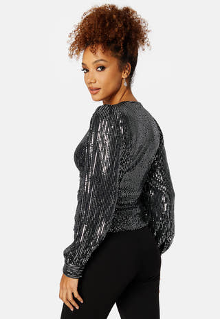 Funkla L/S Sequin Top