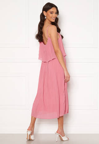 Katelyn S/L Pleated Midi Dress