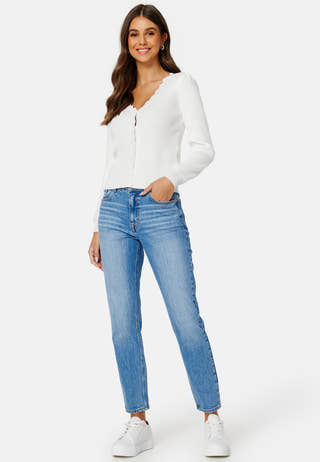 Lalana Rev L/S Knit Cardigan