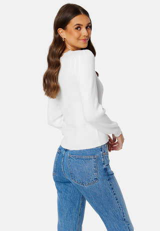 Lalana Rev L/S Knit Cardigan