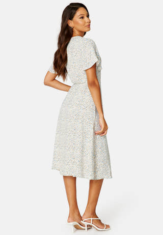 Lovie S/S Wrap Midi Dress