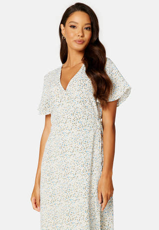 Lovie S/S Wrap Midi Dress