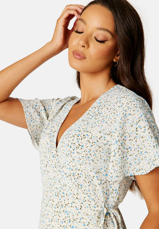 Lovie S/S Wrap Midi Dress