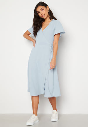 Lovie S/S Wrap Midi Dress