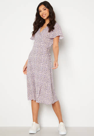 Lovie S/S Wrap Midi Dress