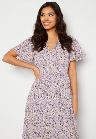 Lovie S/S Wrap Midi Dress