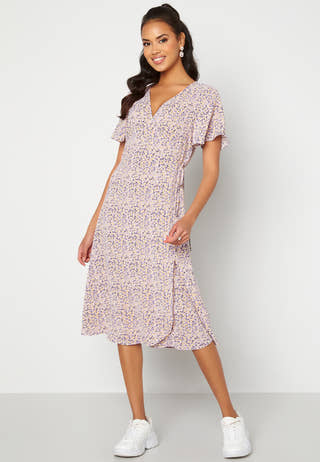 Lovie S/S Wrap Midi Dress