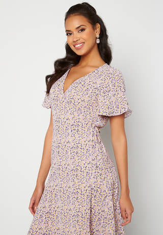 Lovie S/S Wrap Midi Dress