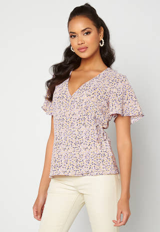 Lovie S/S Wrap Top