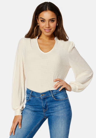 Manja V-Neck L/S Top