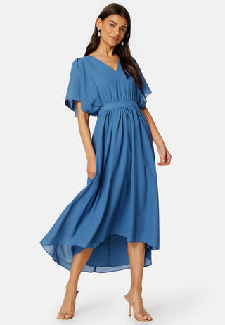 Mirage 2/4 V-Neck Ankle Dress