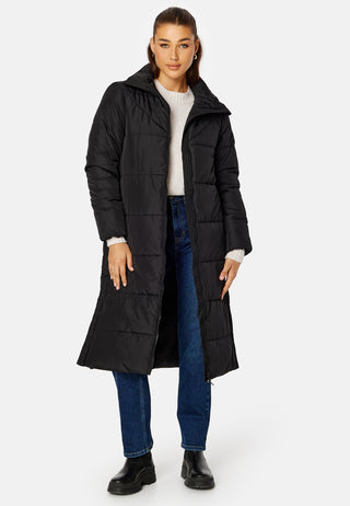 Nilly High Neck Long Coat