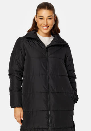 Nilly High Neck Long Coat