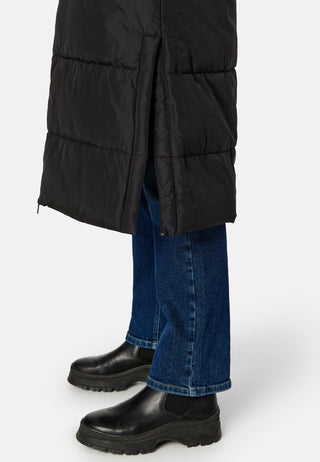 Nilly High Neck Long Coat