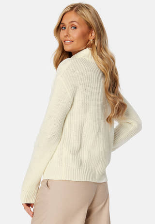 Oa L/S High-Neck Knit Top