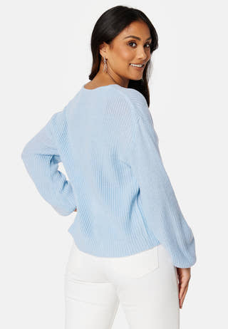 Oa Rev V-Neck Lace Knit