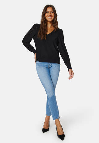 Paulina V-Neck L/S Top