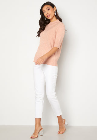 Ril Crew Neck 2/4 Knit Top