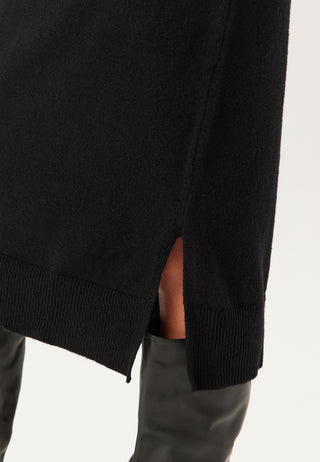 Viril Crew Neck Midi Dress