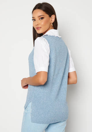 Ril Knit Rib V-Neck Vest