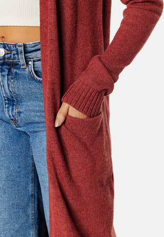 Viril Long Knit Cardigan