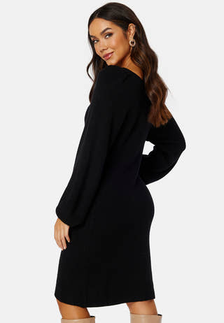 Ril L/S Detail Knit Dress