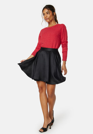 Viril O-neck L/S Knit Top