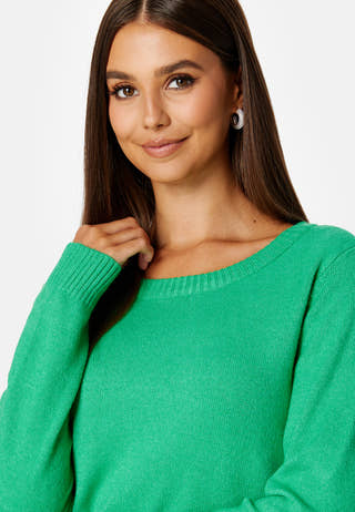 Viril O-neck L/S Knit Top