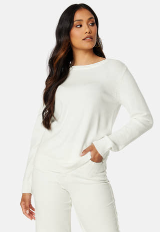 Viril O-neck L/S Knit Top