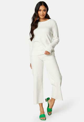 Viril O-neck L/S Knit Top