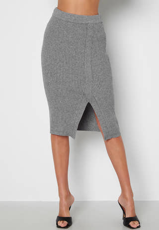 Ril Overlap Knit Skirt