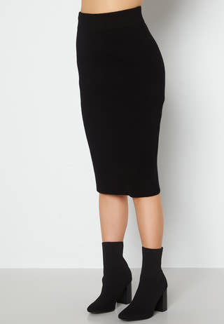 Ril Pencil HW Knit Skirt