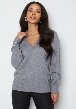 Ril Polo L/S Knit Top