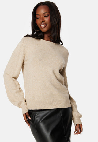 Ril Rev V-Neck L/S Top