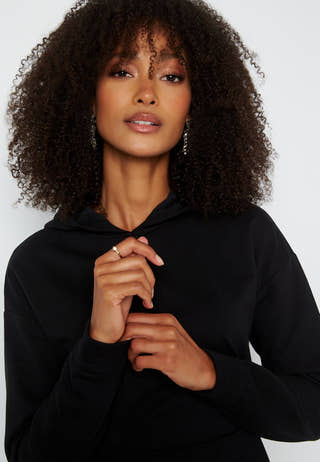 Rust L/S Sweat Dress