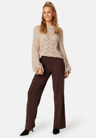 Sultan Knit O-Neck L/S Top