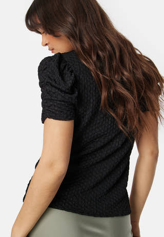 Vianine S/S Puff Sleeve top