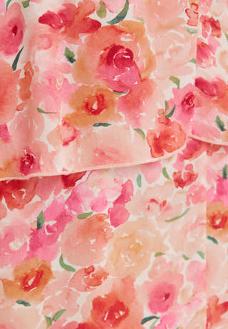 Viastra Hw Flounce Ankle Skirt