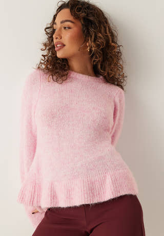 Vibows L/S O-NECK KNIT PULLOVE