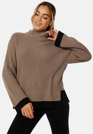 Viching L/S FunnelneckKnit Top