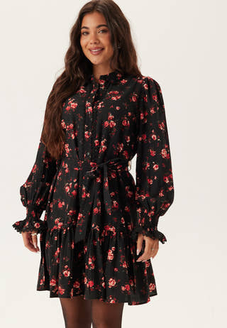 Viclo Rose Ls Shirt Dress