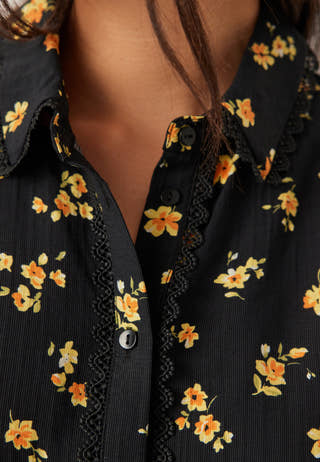 Viclo Yle L/S SHIRT DRESS