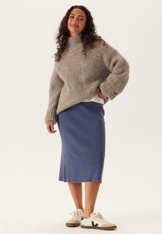 Vicomfy A-Line Knit Skirt