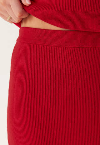 Vicomfy A-Line Knit Skirt
