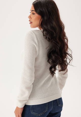 Vidalo O-neck L/S Knit Top